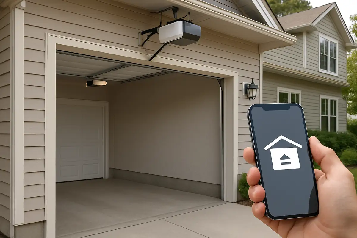 Garage Door Automation and Smart Home Integration with Glazz Garage Door Repair in Revere, MA