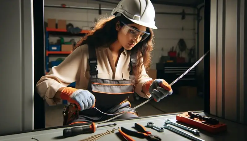 Garage Door Cable Repair — Pleasant Hills