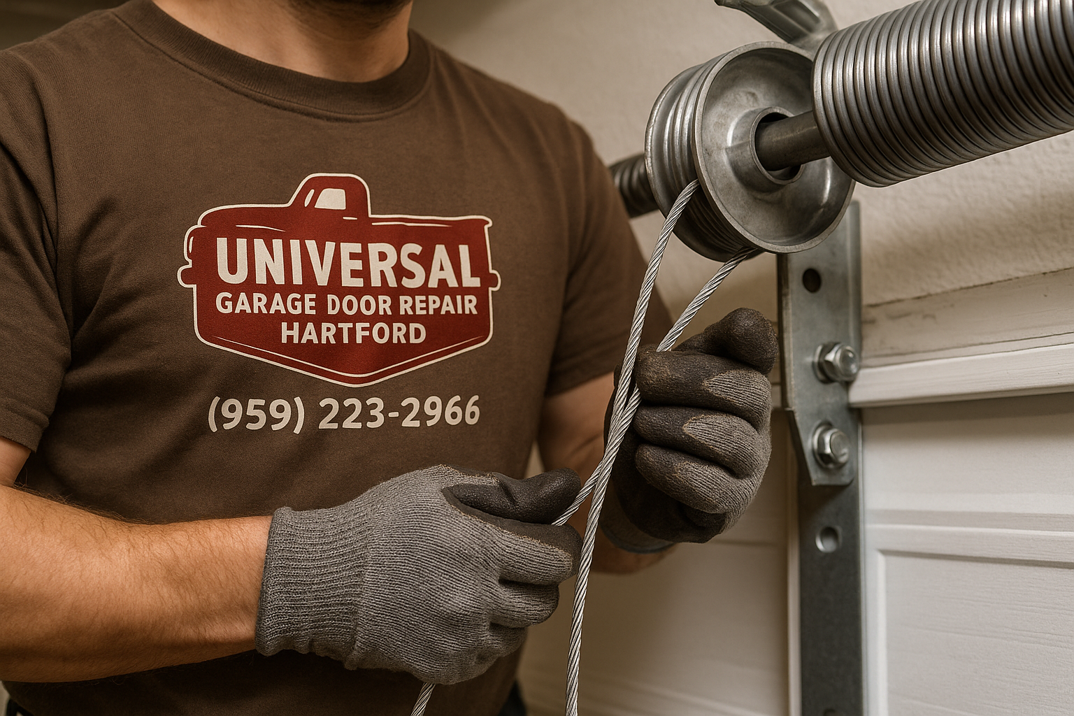 Garage Door Cable Repair in Revere