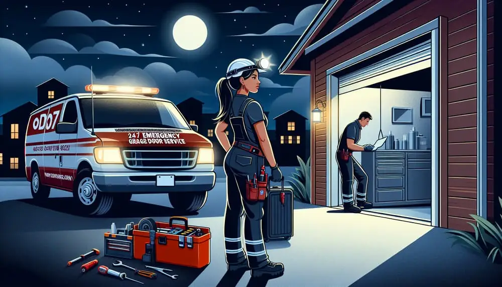 Emergency Garage Door Repair in Melrose