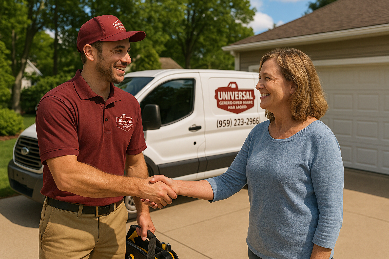 Garage door services in Revere, MA