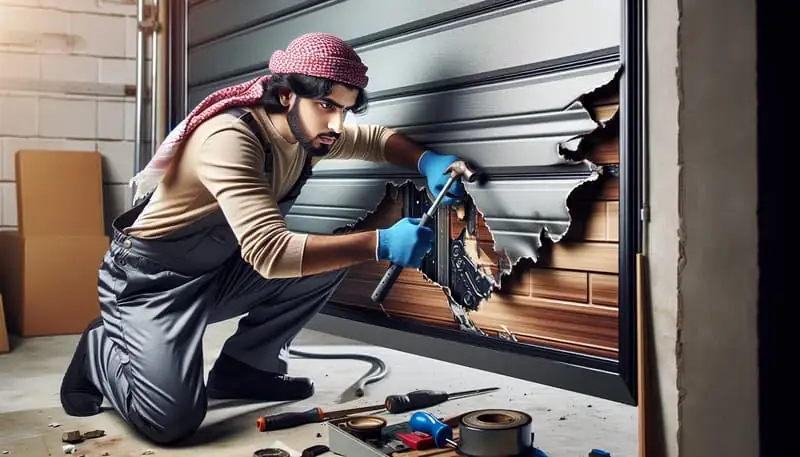 Garage Door Panel Replacement — Winthrop Beach