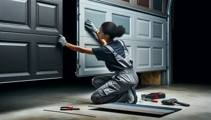 Garage Door Panel Replacement — Haywardville