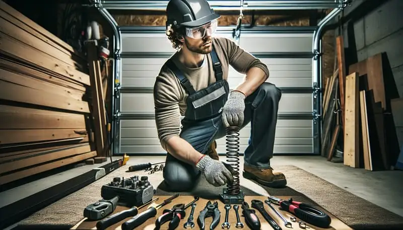 Garage Door Spring Repair — Melrose Highlands