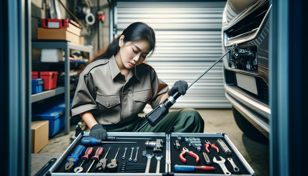 Our professional garage door spring repair process