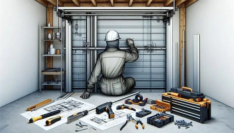 Garage Door Track Repair — Winthrop Beach