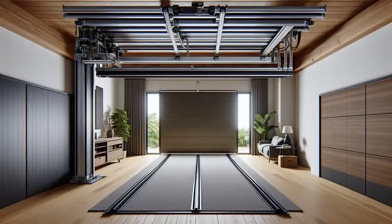 Garage Door Track Repair — Melrose Highlands