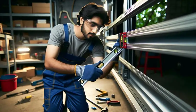 Garage Door Track Repair — Malden Centre